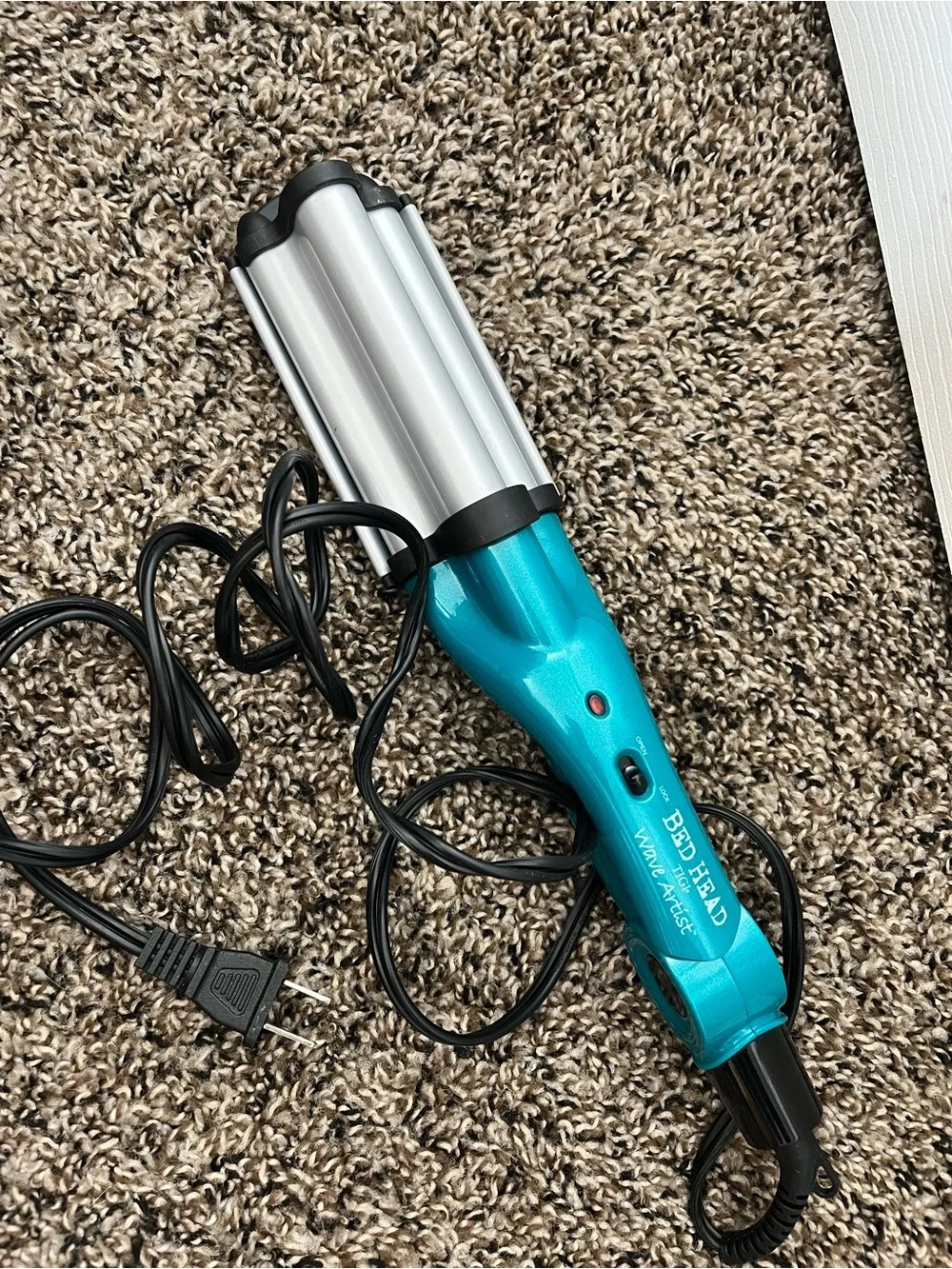 Bed Head Wave Artist Deep Waver Hair Crimper | Teal | Works Great